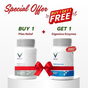 Picture of Piles Relief + Digestive Enzymes